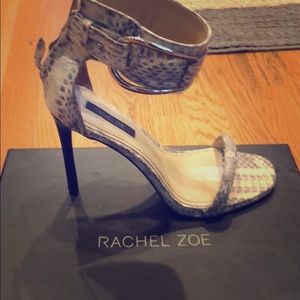 Rachel Zoe snakeskin heels